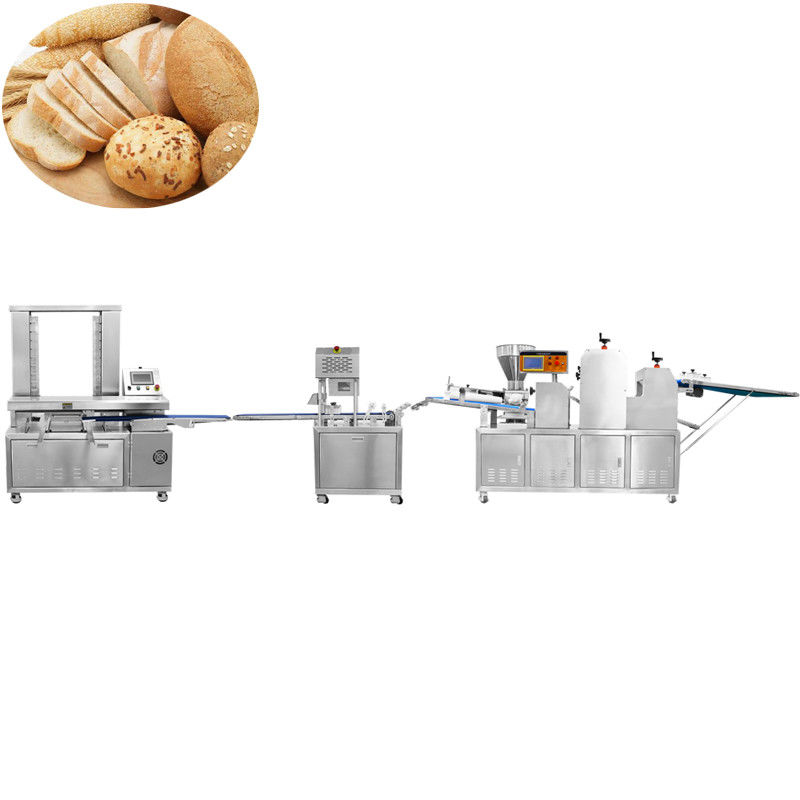P886 Automatic burgers stuffed buns toast bread production line